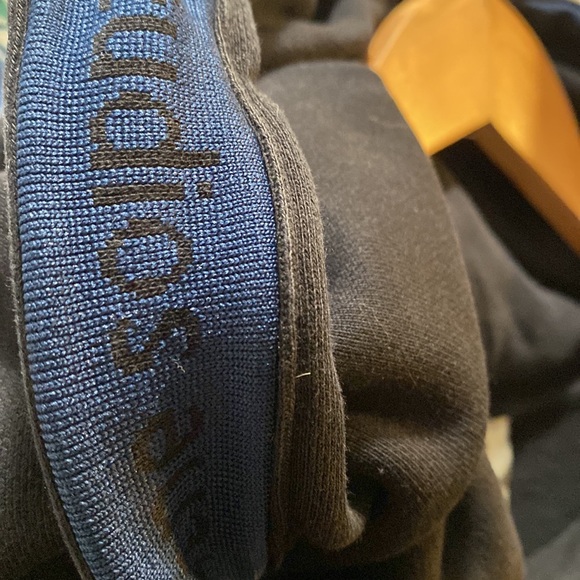 Acne studios yala black cotton fleece hoodie size M - Picture 7 of 15